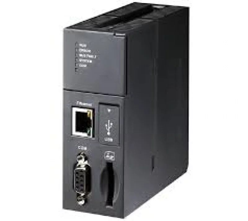 AHCPU510-EN Базовый модуль CPU510, мини USB, 1хRS232/485, Ethernet, MicroSD-карта, 1024 I/O, 64К шагов, DM 32K слов, 1 расширение локальных I/O