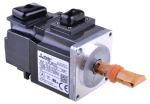 Серводвигатель  HF-KP053BJ оснащен тормозом